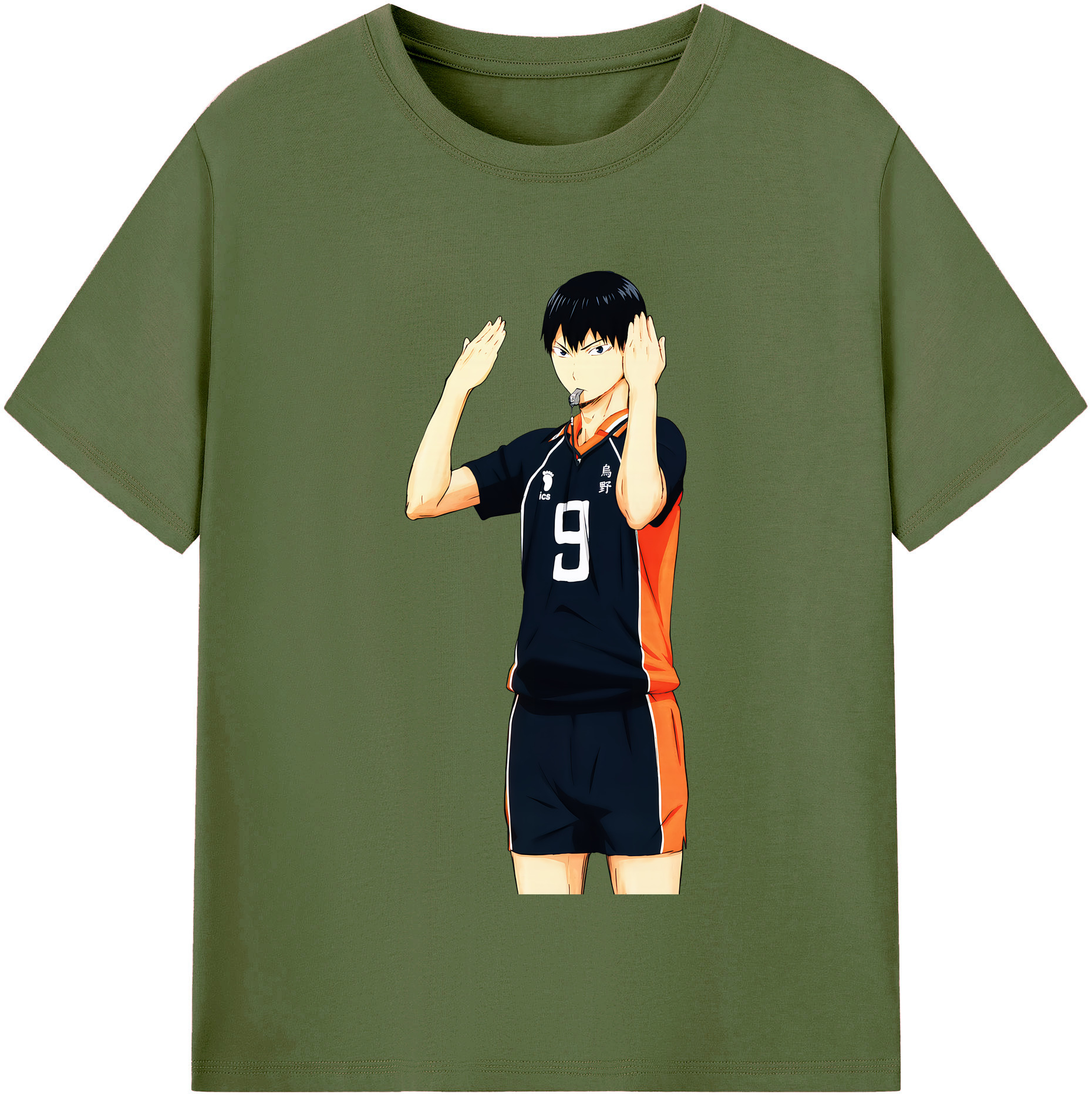 （画像用） ハイキュー!! Haikyu!! 綿100％半袖Tシャツ（フロントプリント）